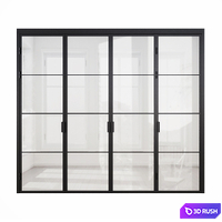 Arbellos door (2 positions) 3D Model Corona