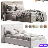 Armani kids bed 3D Model Vray, Corona