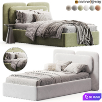 Armani kids bed 3D Model Vray, Corona