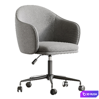 Office chair Echo StoolGroup 3D Model Vray, Corona