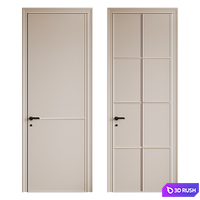 Doors of Nova factory collection Corner 3D Model Vray, Corona