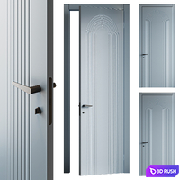 Doors of the Estet factory, Sunrise 3.4 collection 3D Model Vray, Corona