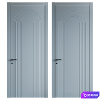 Doors of the Estet factory, Sunrise 3.4 collection 3D Model Vray, Corona
