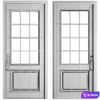 Entrance door staleks classic 45 3D Model Corona