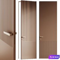 Doors of the Volhovec factory, collection Alba 8644, 8645, 8646 3D Model Vray, Corona