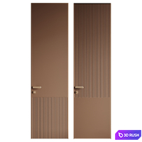 Doors of the Volhovec factory, collection Alba 8644, 8645, 8646 3D Model Vray, Corona