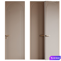 Doors of the Volhovec factory, collection Alba 8647, 8648 3D Model Vray, Corona