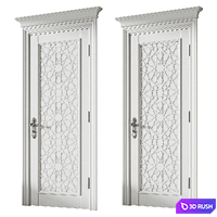 Door 566. Arabian 3D Model Vray, Corona