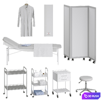 Furniture for a medical office 3D Model Corona
