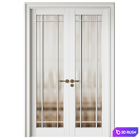 Interior door 18 3D Model Vray, Corona