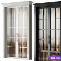 Interior door 20 3D Model Vray, Corona