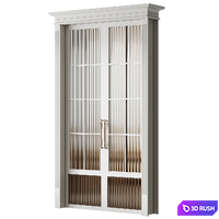 Interior door 20 3D Model Vray, Corona