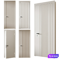 Alba volhovec doors, Interior doors 3D Model Corona