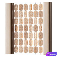 Natural Weave Divider 3D Model Vray, Corona