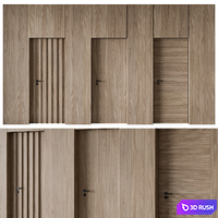 Concealed door 16 3D Model Corona