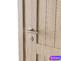 Door set 17 3D Model Corona
