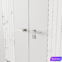 Door set 19 3D Model Corona