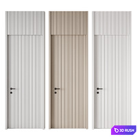 Door set 22 3D Model Corona