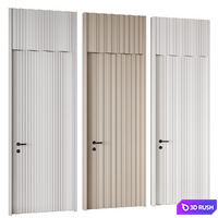Door set 22 3D Model Corona