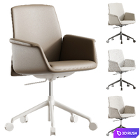 Downtown conference Office chair | Poltrona Frau 3D Model Vray, Corona