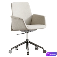 Downtown conference Office chair | Poltrona Frau 3D Model Vray, Corona