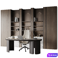 294 Workplace 3D Model Corona