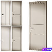 Bruno Interior doors set 3D Model