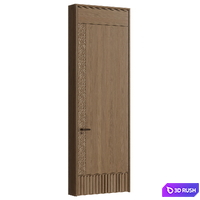 DesignerDouble door – Interior door 002 3D Model Corona