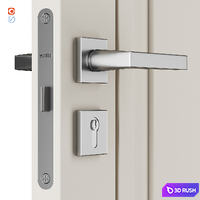Doors of Academy Baya 2 3D Model Vray, Corona