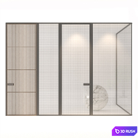Rimadesio Spazio 1 3D Model Vray, Corona