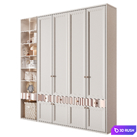 Wardrobe Children's 13 3D Model Vray, Corona