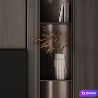 TV set 011 3D Model Vray, Corona