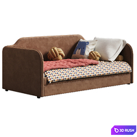 Veldi children's bed 3D Model Vray, Corona