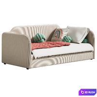 Veldi children's bed 3D Model Vray, Corona