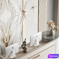 Reception Design 15 3D Model Vray, Corona