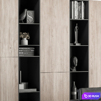 Office Furniture - Manager Set 19 3D Model Vray, Corona