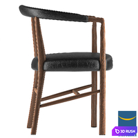 FN Chair JK-03 by Kitani Japan 3D Model Vray