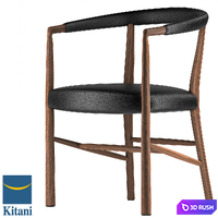 FN Chair JK-03 by Kitani Japan 3D Model Vray