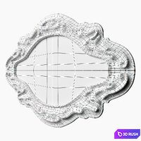 New Baroque VEBLEN by Fiam 2017 NB / 128F 3D Model Vray