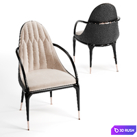 Visionnaire Jera Chair 3D Model Vray, Corona