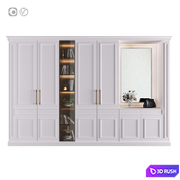 Furniture composition 10 3D Model Vray, Corona