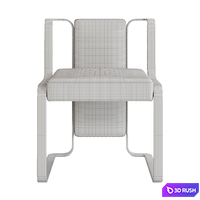 Dining Chair Jarman 3D Model Corona