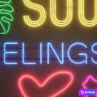 Light modules. Set 24. Neon 3D Model Vray, Corona