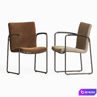 Leolux Talos LX195 Dining Chair 3D Model Vray, Corona