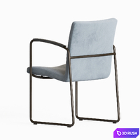 Leolux Talos LX195 Dining Chair 3D Model Vray, Corona