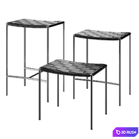 Minotti Klasen Stool 3D Model Vray, Corona