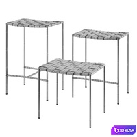 Minotti Klasen Stool 3D Model Vray, Corona