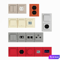 ABB Levit switches 3D Model Vray