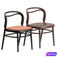 Beaulieu Chair 02 Gebrueder Thonet Vienna 3D Model Corona
