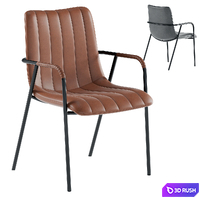 Deephouse Sacramento chair 3D Model Vray, Corona